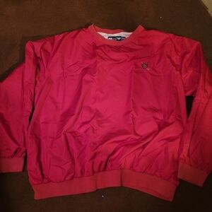 Men's Red Windbreaker Jacket